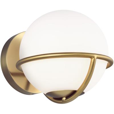 Generation Lighting Designers - Apollo Sconce - Burnished Brass - EW1031BBS