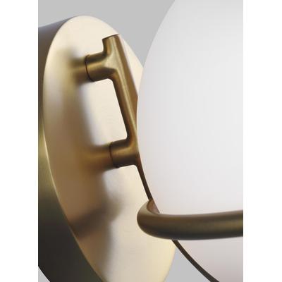 Generation Lighting Designers - Apollo Sconce - Burnished Brass - EW1031BBS