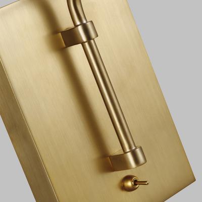 Generation Lighting Designers - Simon Task Sconce - Burnished Brass - EW1041BBS