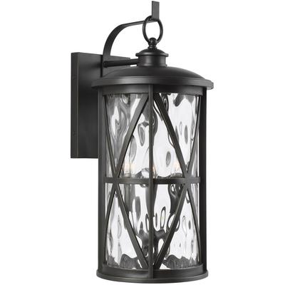 Generation Lighting - Millbrooke 3-Light Outdoor Wall Lantern - Antique Bronze - OL15203ANBZ