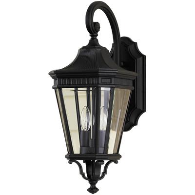 Generation Lighting - Cotswold Lane 2-Light Outdoor Wall Lantern - OL5401BK