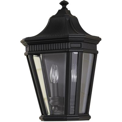 Generation Lighting - Cotswold Lane 2-Light Wall Lantern - Black - OL5403BK