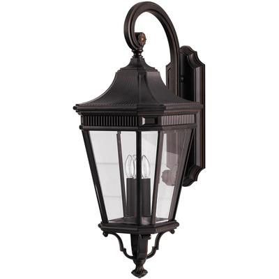 Generation Lighting - Cotswold Lane 3-Light Wall Lantern - Grecian Bronze - OL5404GBZ