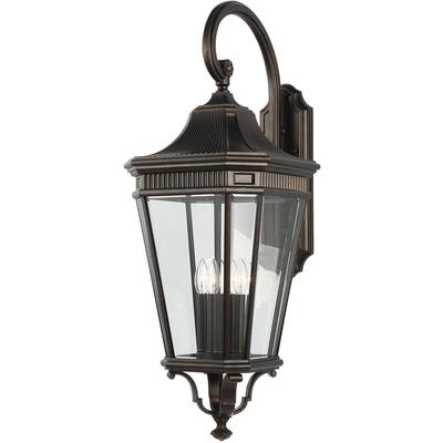 Generation Lighting - Cotswold Lane 4-Light Wall Lantern - Grecian Bronze - OL5405GBZ