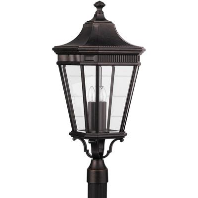 Generation Lighting - Cotswold Lane 3-Light Post - Grecian Bronze - OL5408GBZ