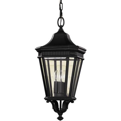 Generation Lighting - Cotswold Lane 3-Light Pendant - Black - OL5411BK