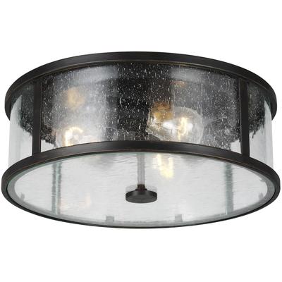 Generation Lighting - Dakota 3-Light Flush Mount - OL7633ES