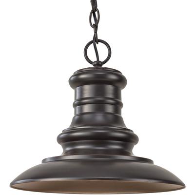 Generation Lighting - Redding Station 1-Light Outdoor Lantern - Restoration Bronze - OL8904RSZ