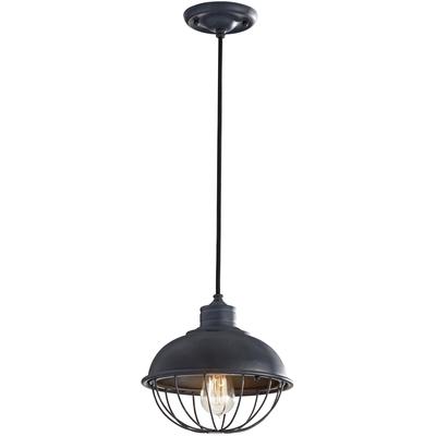 Generation Lighting - Urban Renewal 1-Light Pendant - Antique Forged Iron - P1242AF