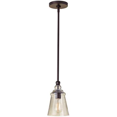 Generation Lighting - Urban Renewal 1-Light Pendant - Oil Rubbed Bronze - P1261ORB