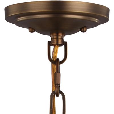 Generation Lighting - Cadence 2-Light Pendant - Dark Antique Brass/Matte Black - P1283DAB/MB