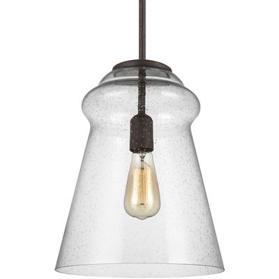 Generation Lighting - Loras 1-Light Pendant - P1459DWI