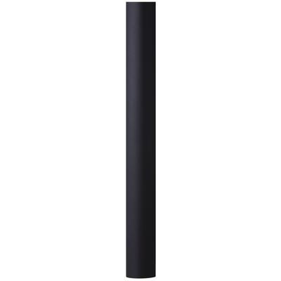 Generation Lighting - 7' Outdoor Post - Textured Black - POST-TXB