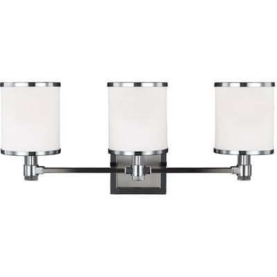 Generation Lighting - Prospect Park 3-Light Vanity - VS23303SN/CH