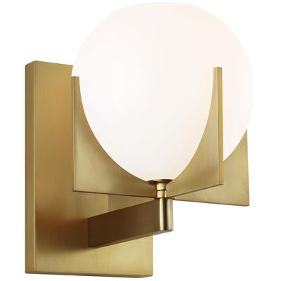 Generation Lighting - Abbott 1-Light Wall Sconce - Burnished Brass - VS2461BBS