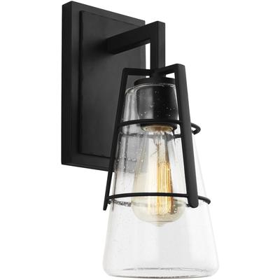 Generation Lighting - Adelaide 1-Light Wall Sconce - Midnight Black - VS2471MBK