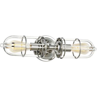 Generation Lighting - Urban Renewal 2-Light Wall Bracket - Polished Nickel - WB1704PN