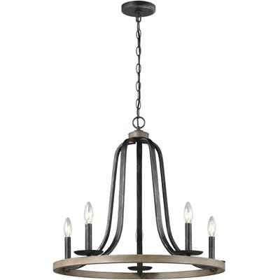 Generation Lighting - Conal 5-Light Chandelier - Stardust - 3115905-846