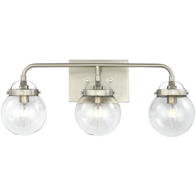 Generation Lighting - Bryce 3-Light Wall/Bath Fixture - Brushed Nickel - 4000403-962