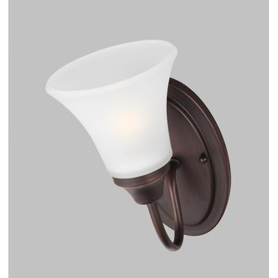 Generation Lighting - Holman 1-Light Wall/Bath Sconce - Bronze - 41806-710