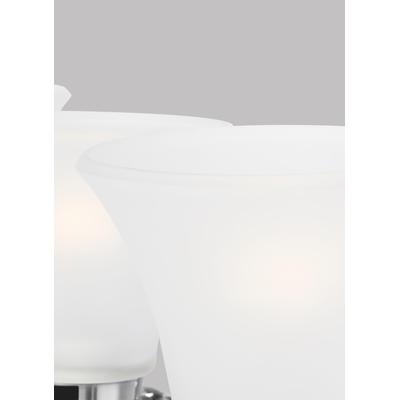 Generation Lighting - Holman 4-Light Wall/Bath Fixture - Chrome - 44808-05