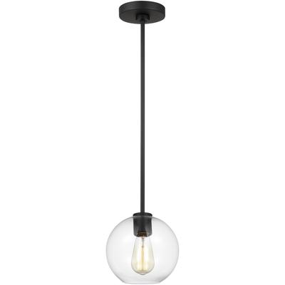 Generation Lighting - Orley One-Light Pendant - Midnight Black - 6002501-112