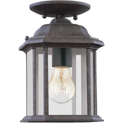 Generation Lighting - Kent 1-Light Outdoor Semi-Flush Convertible Pendant - 60029-12