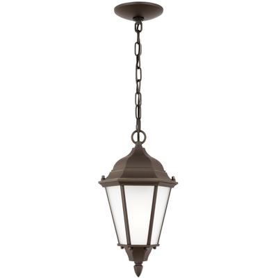 Generation Lighting - Bakersville 1-Light LED Outdoor Pendant - Antique Bronze - 60941EN3-71