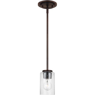 Generation Lighting - Oslo One-Light Mini-Pendant - Bronze - 61170-710