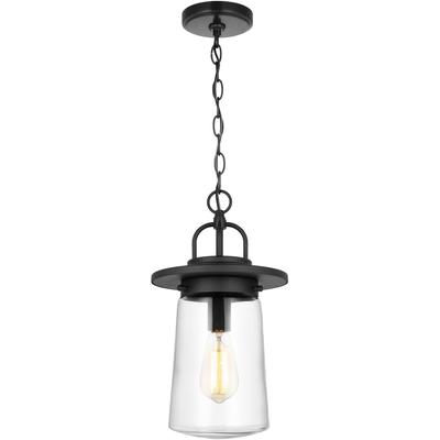 Generation Lighting - Tybee 1-Light Outdoor Pendant - Black - 6208901-12