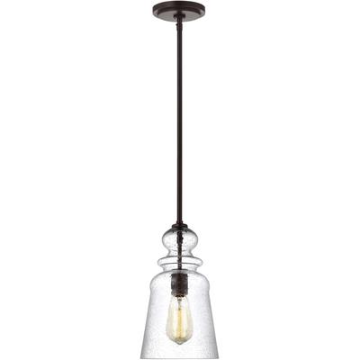 Generation Lighting - Kea 1-Light Pendant - Bronze - 6536901-710