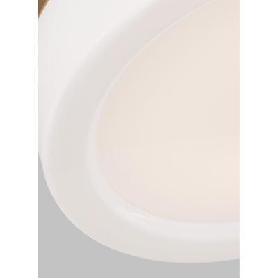 Generation Lighting - Rhett 1-Light Medium Flush Mount - Satin Brass - 7569093S-848