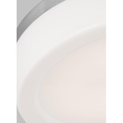 Generation Lighting - Rhett 1-Light Medium Flush Mount - Brushed Nickel Silver - 7569093S-962