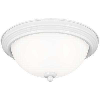 Generation Lighting - Geary 2-Light Ceiling Flush Mount - White - 77064-15