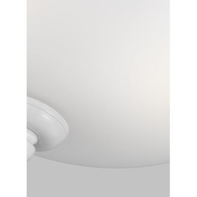 Generation Lighting - Geary 2-Light Ceiling Flush Mount - White - 77064-15