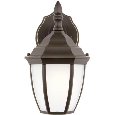 Generation Lighting - Bakersville Small 1-Light Outdoor Wall Lantern - Antique Bronze - 89936-71