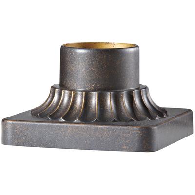 Generation Lighting - Pier Mount Base - Grecian Bronze - PIER MT-GBZ