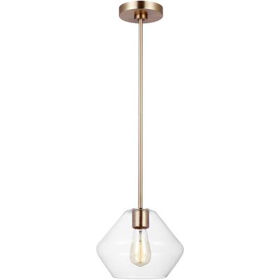 Generation Lighting - Jett One-Light Pendant - Satin Brass - 6002401-848