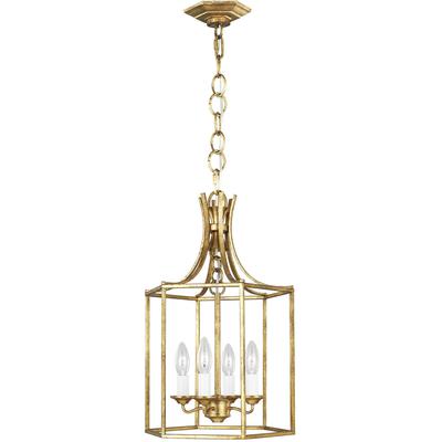 Generation Lighting Designers - Bantry House Small Lantern - Antique Gild - AC1004ADB