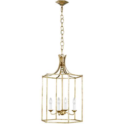 Generation Lighting Designers - Bantry House Medium Lantern - Antique Gild - AC1014ADB