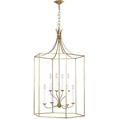 Generation Lighting Designers - Bantry House Extra Large Lantern - Antique Gild - AC1038ADB