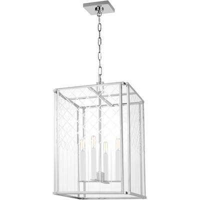 Generation Lighting Designers - Erro Medium Lantern - Polished Nickel - AC1144PN