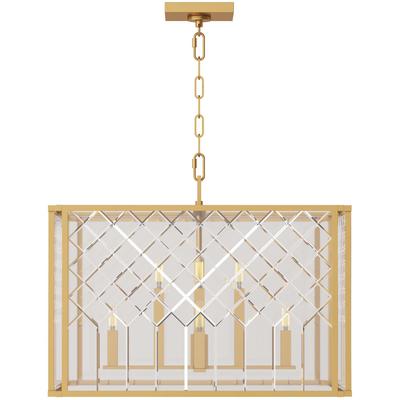 Generation Lighting Designers - Erro Large Lantern - Burnished Brass - AC1158BBS