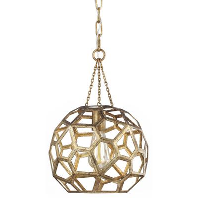 Generation Lighting Designers - Feccetta Small Pendant - Antique Gild - AP1051ADB