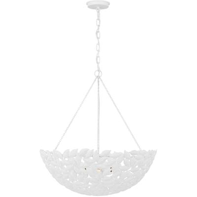 Generation Lighting Designers - Kelan Large Pendant - Textured White - AP1186TXW