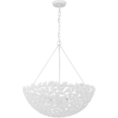 Generation Lighting Designers - Kelan Large Pendant - Textured White - AP1186TXW