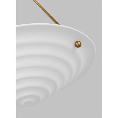 Generation Lighting Designers - Dosinia Medium Pendant - Textured White - AP1202TXW