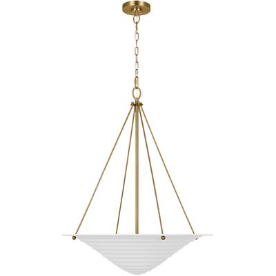 Generation Lighting Designers - Dosinia Extra Large Pendant - Textured White - AP1224TXW