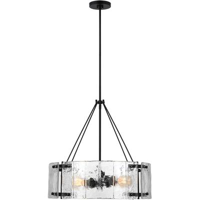 Generation Lighting Designers - Calvert Medium Chandelier - Aged Iron - AP1234AI