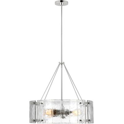 Generation Lighting Designers - Calvert Medium Chandelier - Polished Nickel - AP1234PN